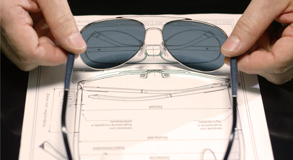 A focus on quality even for the most precious eyewear 